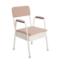 Aspire Classic Bedside Commode - Champagne