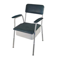 Classic Bedside Commode - Slate