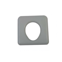 Aspire Padded Commode Seat 460mm - Closed Seat 