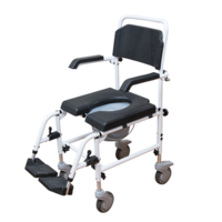 Aspire 440mm Aluminium Shower Commode