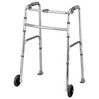 Folding Walking Frame with Ski glides