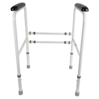 Homecraft Adjustable Height and Width Toilet Surround, Steel