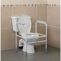 Homecraft Steel Toilet Surround, Height Adjustable