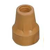 Crutch Tip 22mm diameter - Tan colour