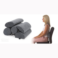 Spine Saver Lumbar Roll - Chiropractic Back Support Pillow